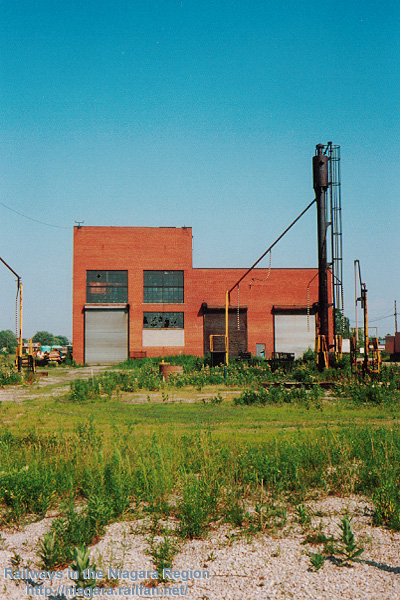 Remains of Fort Erie Diesel Shop