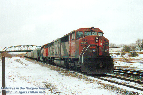 Parked train