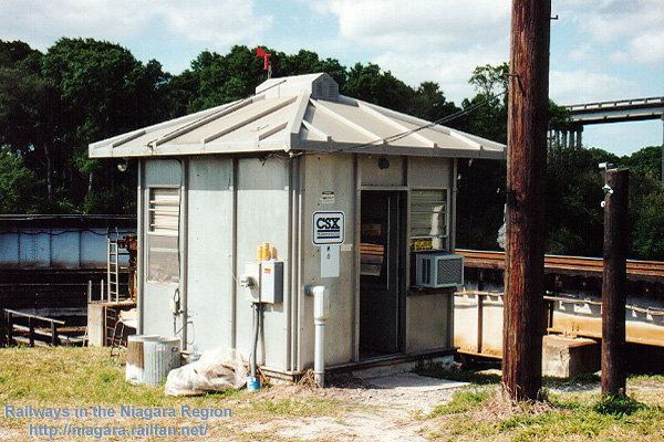 Bridge tender's shack
