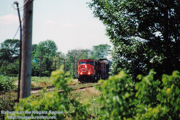 Eastbound CN freight