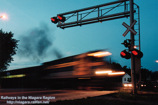 Port Colborne Flyer at night