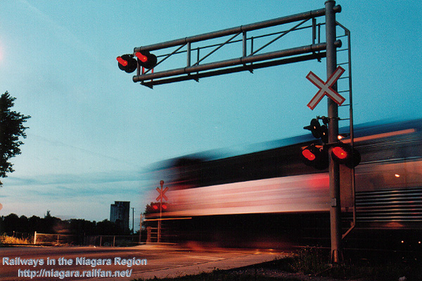 Port Colborne Flyer at night