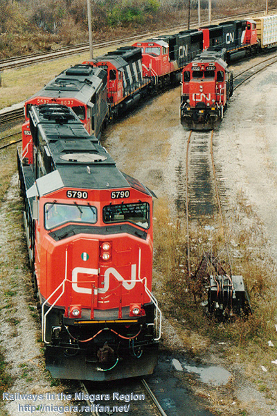 Yarding the train