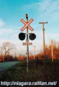 Rural grade crossing