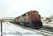 Parked train