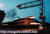 Port Colborne Flyer at night