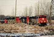 Pulling into the yard